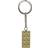 LEGO Keychain 2x4 Stud Gold