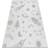 Bambino Washing Carpet Space, Rocket 80x150cm