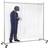EUROKRAFTbasic Protective screen, mobile, with lamella curtain Udhusdør Klart glas (x200cm)