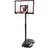 Lifetime Adjustable 48 Inch Portable Basketball Hoop-Black