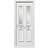 B&Q 4 Panel External Door Frosted Glass R (84x205.5cm)