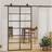 vidaXL Sliding door ESG glass Skjutdörr (x)