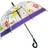 Foxfire FOX-622-70 Childrens Clear Flower Umbrella Size 1