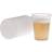 Staples Plastic Cups Transparent 21cl 100-pack