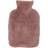 Natures Collection Varmedunk af Lammeskind Moccasin Lys lilla Onesize