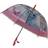 Foxfire FOX-622-47 Childrens Unicorn Umbrella, Clear & Pink