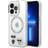 Karl Lagerfeld iPhone 14 Pro Cover & Choupette MagSafe Transparent