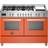 Bertazzoni Bertazzoni PRO126G2EART Professional gaskomfur, 120 Orange