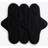 ImseVimse Sanitary Pads Classic - Night, Black 3