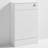 Nuie Eden Back to Wall WC Toilet Unit 500mm Wide Gloss White