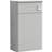 Nuie Core Back to Wall WC Toilet Unit 500mm Wide Gloss Grey Mist