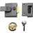 Yale Locks 85 Deadlocking Nightlatch 40mm Backset