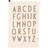Design Letters Klassisk A-Z Viskestykke 2 Stk Viskestykke Beige, Hvid (60x)