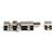 Habo Skjutregel 4539 75mm Krom SB 1stk