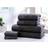 Home Furnishings Retreat 550gsm Towel Pot Holders Grey, Black