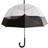 Hunter Transparent Moustache Bubble Umbrella