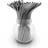 Bambaw reusable stainless steel straws, silver, 22cm x 100 pieces (BAW04787)