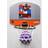 Spalding Basketball Backboard Mini Space Jam Tune Squad grey-orange 79007Z (T3210) 689344413037