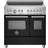 Bertazzoni Bertazzoni MAS95I2ENET Master induktionsspis Svart