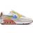 Nike Air Max 90 W - Summit White/Light Bone/Vivid Sulfur/University Blue