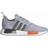 adidas NMD_R1 - Silver Metallic/Black Silver/Bahia Orange