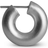 Jane Kønig Small Chunky Hoops - Silver