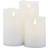 Sirius Sara Rechargeable LED Candle 12.5cm 3pcs