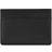 HUGO Embossed Leather Card Holder - Black