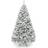 Best Choice Products Flocked Pine Green Christmas Tree 137.2cm