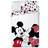 Aymax Disney Mickey Minnie microfibre duvet cover bed 90cm