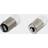 Seatec Kuglepære BA15D 12V 10W BA15D 18.5x35