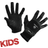 Unihoc Goalie Gloves SUPERGRIP Black KIDS
