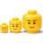 LEGO STORAGE Samling av förvaringshuvuden pojke