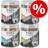 Wolf of Wilderness 4x70g Blue River Laks Hundesnacks