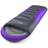 Trail Outdoor Leisure Hooded Sleeping Bag Purple Purple