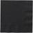 Unique 20 Black Beverage Napkins