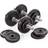 York Cast Iron Dumbbell Weight Set 20kg