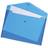 A4 Envelope Wallets Blue Pack of 5