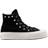 Converse Chuck Taylor All Star Lift Platform Suede Studs - Black