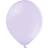 PartyDeco Pastel lys lilla balloner 10 stk