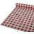 Papstar 50m Foliedug Karo rød 80cm bred