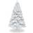 SnowTime Colorado Pine White Christmas Tree 213.4cm