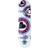 Heart Supply Orbit Logo komplett skateboard Hvid/Sort/Blå 8"