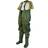 Daiwa Letvægts waders 11 UK 46 Gummisål Grønne