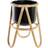 Dkd Home Decor Planter Natural Black Metal Colonial Bamboo 26 ∅26cm