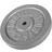 Gorilla Sports Vægtskiver IRON Silver 0,5–30 kg