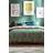Furn Luna Wood Enchanting Floral Duvet Cover Green, Brown, White