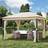 Toolport Forest Premium Garden Gazebo 3x4 m