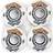 Enuff Super Softies Skateboard Wheels 4-pack