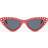 Moschino Cat Eye Sunglasses With Rhinestones